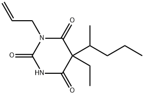 N-allylpentobarbital 结构式