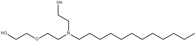 Ethanol, 2-[dodecyl[2-(2-hydroxyethoxy)ethyl]amino]- 结构式