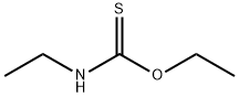 Carbamothioic acid, N-ethyl-, O-ethyl ester 结构式
