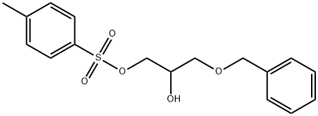 1,2-Propanediol, 3-(phenylmethoxy)-, 1-(4-methylbenzenesulfonate) 结构式