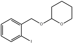 2H-Pyran, tetrahydro-2-[(2-iodophenyl)methoxy]- 结构式