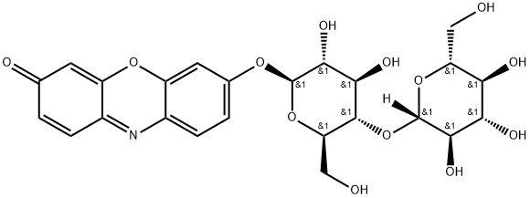 RESORUFIN CELLOBIOSIDE 结构式