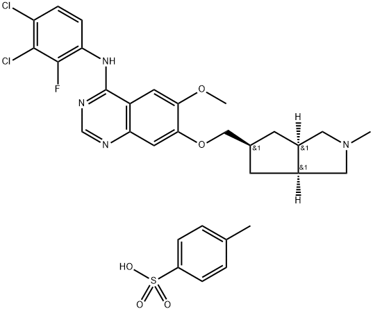 XL 647 对甲苯磺酸盐 结构式