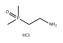 Ethanamine, 2-(dimethylphosphinyl)-, hydrochloride (1:1) 结构式
