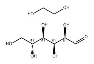 d-Glucose, ether with ethylene glycol  结构式