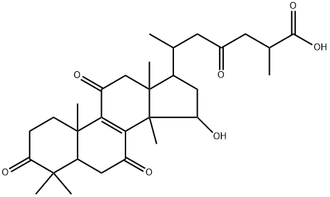 灵芝酸J 结构式