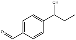 4-(1-hydroxypropyl)benzaldehyde 结构式