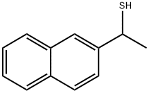 2-Naphthalenemethanethiol, α-methyl- 结构式
