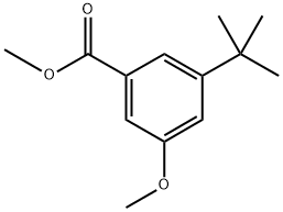 methyl 3-(tert-butyl)-5-methoxybenzoate 结构式