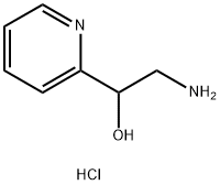 2-氨基-1-(吡啶-2-基)乙醇盐酸盐 结构式