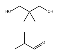 Propanal, 2-methyl-, reaction products with neopentyl glycol 结构式