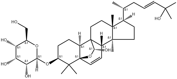 苦瓜皂苷 P 结构式