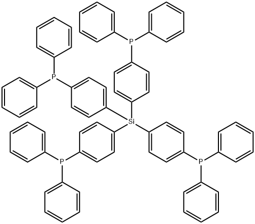 SI(P-C6H4PPH2)4 结构式