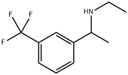 Benzenemethanamine, N-ethyl-α-methyl-3-(trifluoromethyl)- 结构式