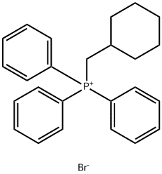 (环己基甲基)三苯基溴化鏻 结构式