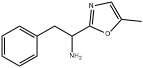 1-(5-methyloxazol-2-yl)-2-phenylethan-1-amine 结构式