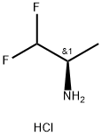 (R)-1,1-二氟丙烷-2-胺盐酸盐 结构式