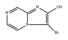 3-溴咪唑并[1,2-A]吡嗪-2-醇 结构式
