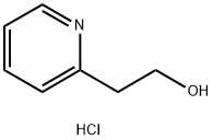 2-Pyridineethanol, hydrochloride (1:1) 结构式