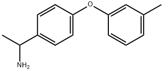 Benzenemethanamine, α-methyl-4-(3-methylphenoxy)- 结构式
