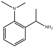 2-(1-氨基乙基)-N,N-二甲基苯胺 结构式