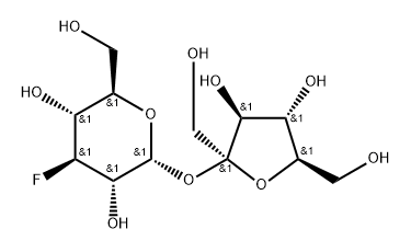 3-deoxy-3-fluorosucrose 结构式