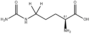 [5,5-2H2]-L-瓜氨酸 结构式