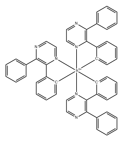 Ir(DPP)3 结构式