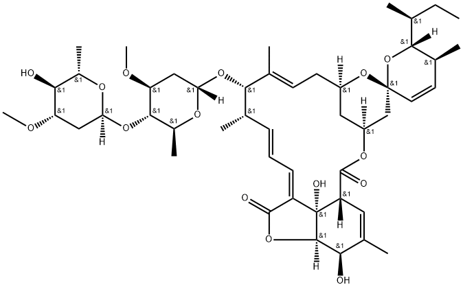8a-oxo-avermectin B1a 结构式