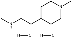 N,N-二甲基-2-(哌啶-4-基)乙烷-1-胺二盐酸盐 结构式