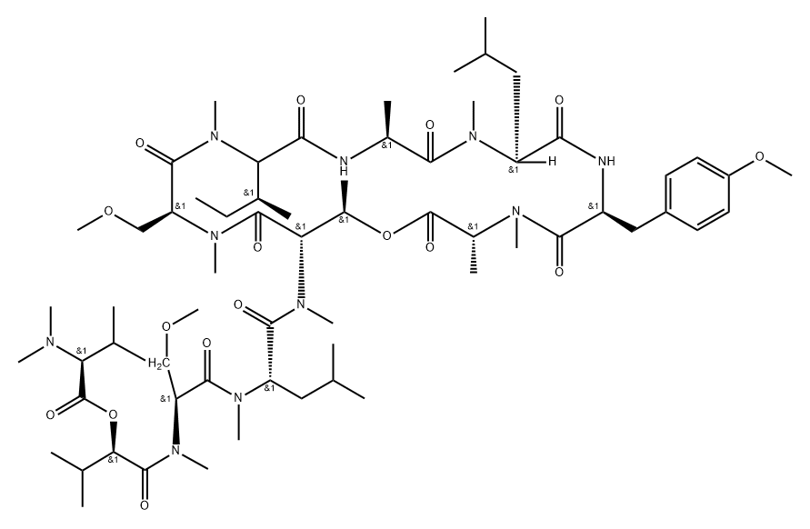 Coibamide A 结构式