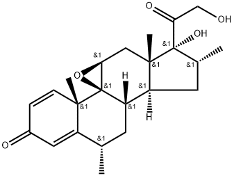 糠酸莫米松杂质25 结构式