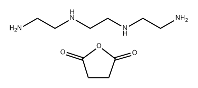 2,5-Furandione, dihydro-, polybutenyl derivs., reaction products with triethylenetetramine, borated 结构式