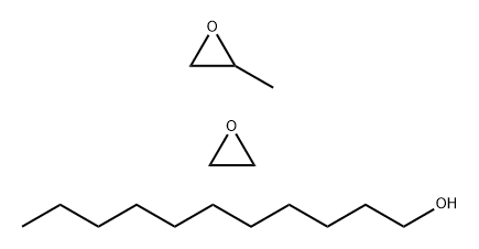 undecanol, ethoxylated, propoxylated 结构式