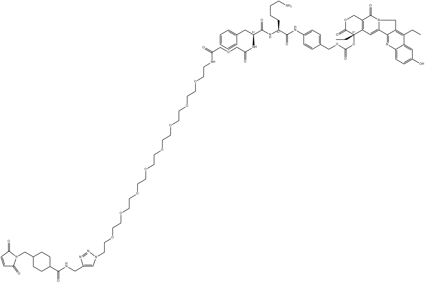 CL2-SN38 结构式