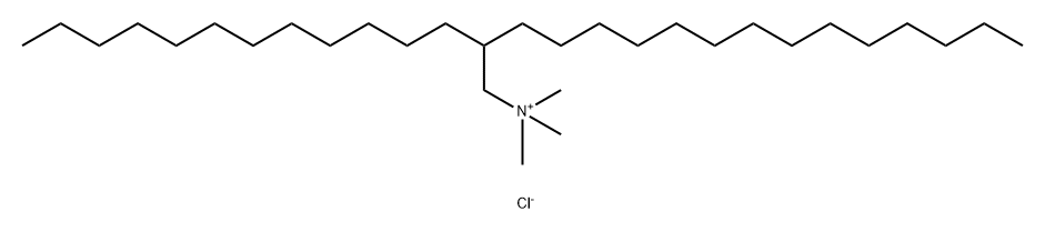 十二烷十六烷基三甲基氯化铵 结构式