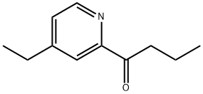 1-(4-Ethyl-2-pyridinyl)-1-butanone 结构式