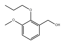 (3-Methoxy-2-propoxyphenyl)methanol 结构式