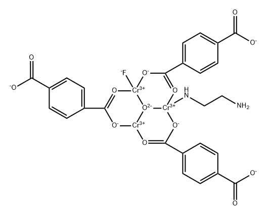 ED-MIL-101(CR)金属有机骨架 结构式