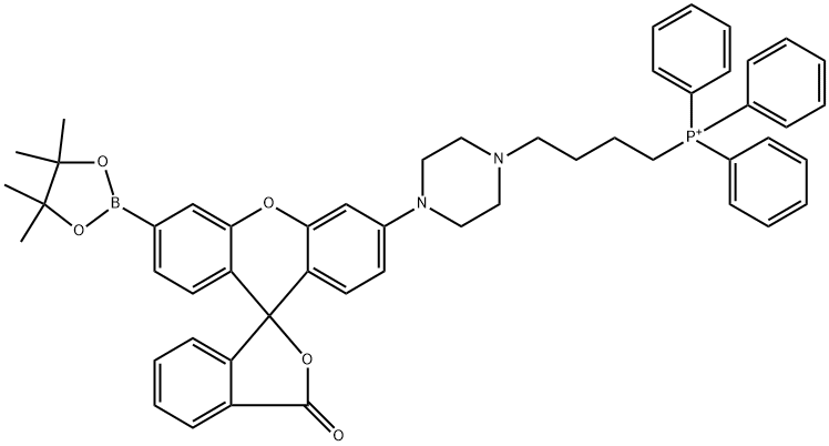 MITOPY1,荧光线粒体过氧化氢指示剂 结构式