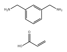 2-Propenoic acid, polymer with 1,3-benzenedimethanamine 结构式