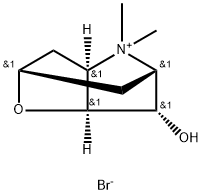噻托溴铵溴杂质 结构式