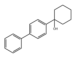 1-([1,1‘-联苯]-4-基)环己醇 结构式