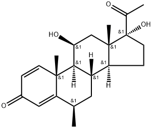 甲基强的松龙杂质46 结构式