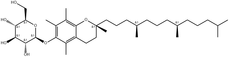 生育酚葡糖苷 结构式