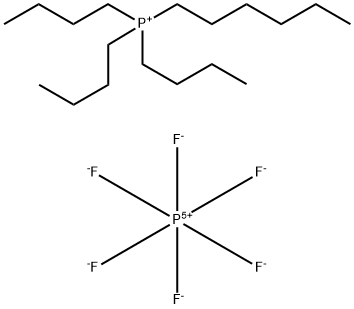 三丁基己基鏻六氟硼酸盐 结构式