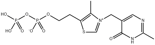 Oxythiamine diphosphate 结构式