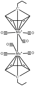 (丙基环戊二烯基)三羰基钼(I)二聚体 结构式