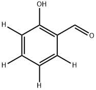 BENZALDEHYDE-2,3,4,5-D4, 6-HYDROXY- 结构式
