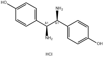 Phenol, 4,4'-[(1S,2S)-1,2-diamino-1,2-ethanediyl]bis- (9CI) hydrochloride 结构式